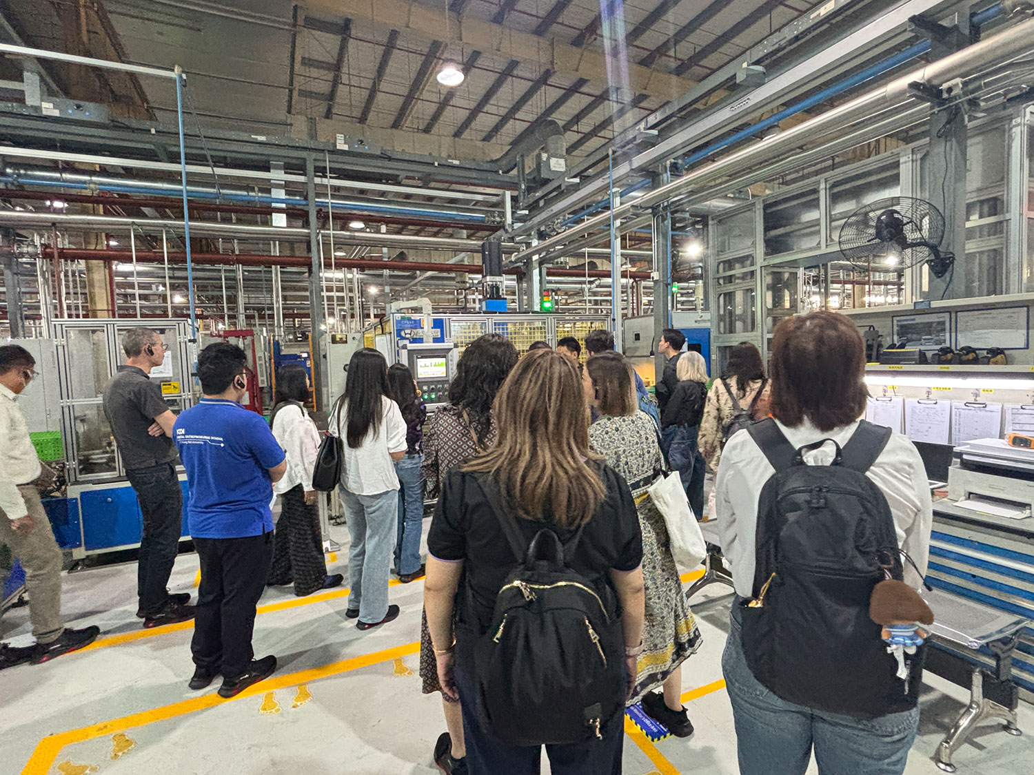 清迈大学参访西格数据标杆客户-SKF数字化工厂,共探中泰数智化合作新未来